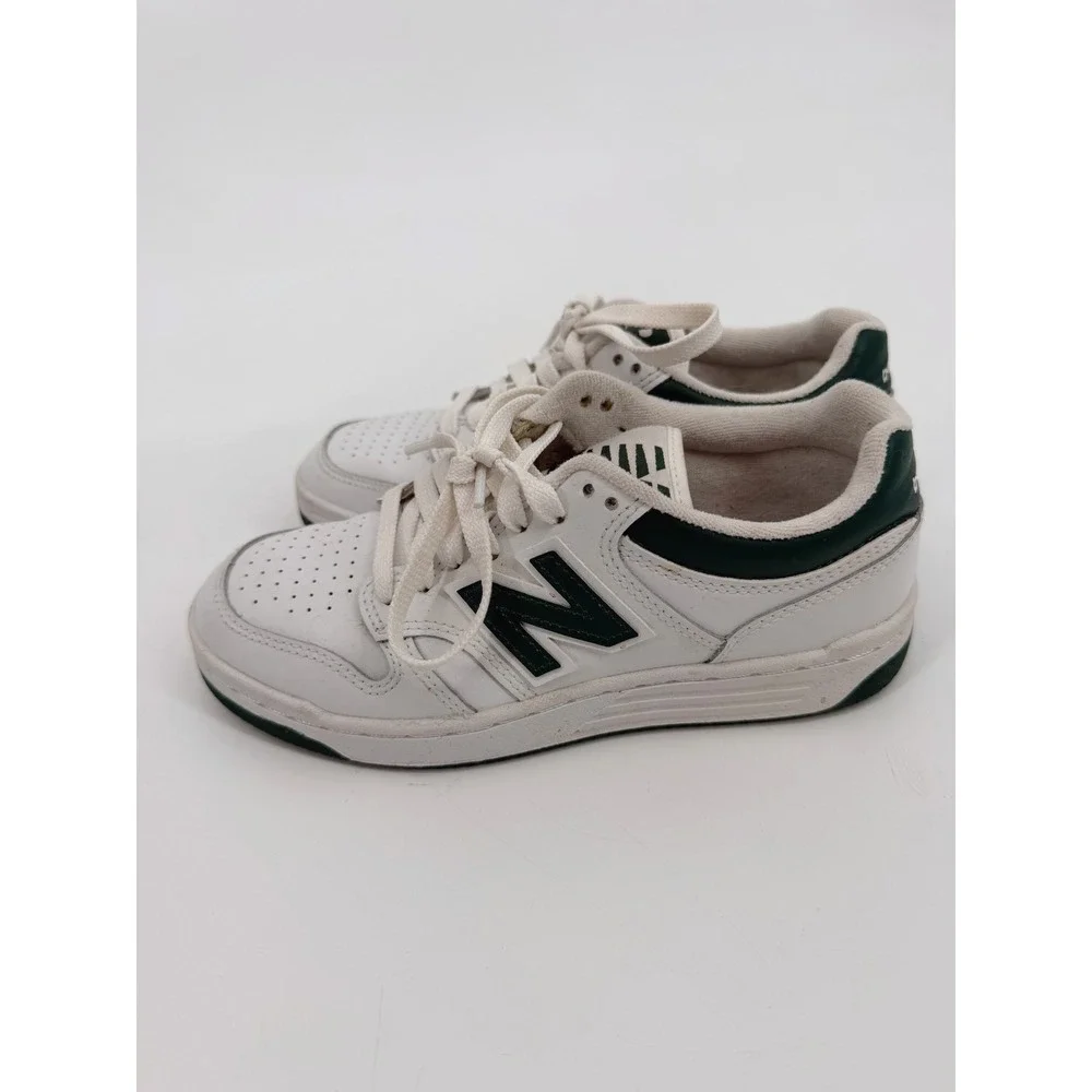 New Balance 480 Sneaker White Green Good BB480LNG Court Shoe Women 5.5